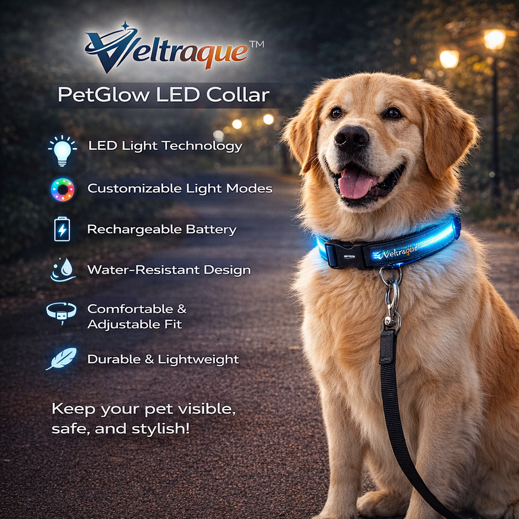 Veltraque™ PetGlow LED Collar