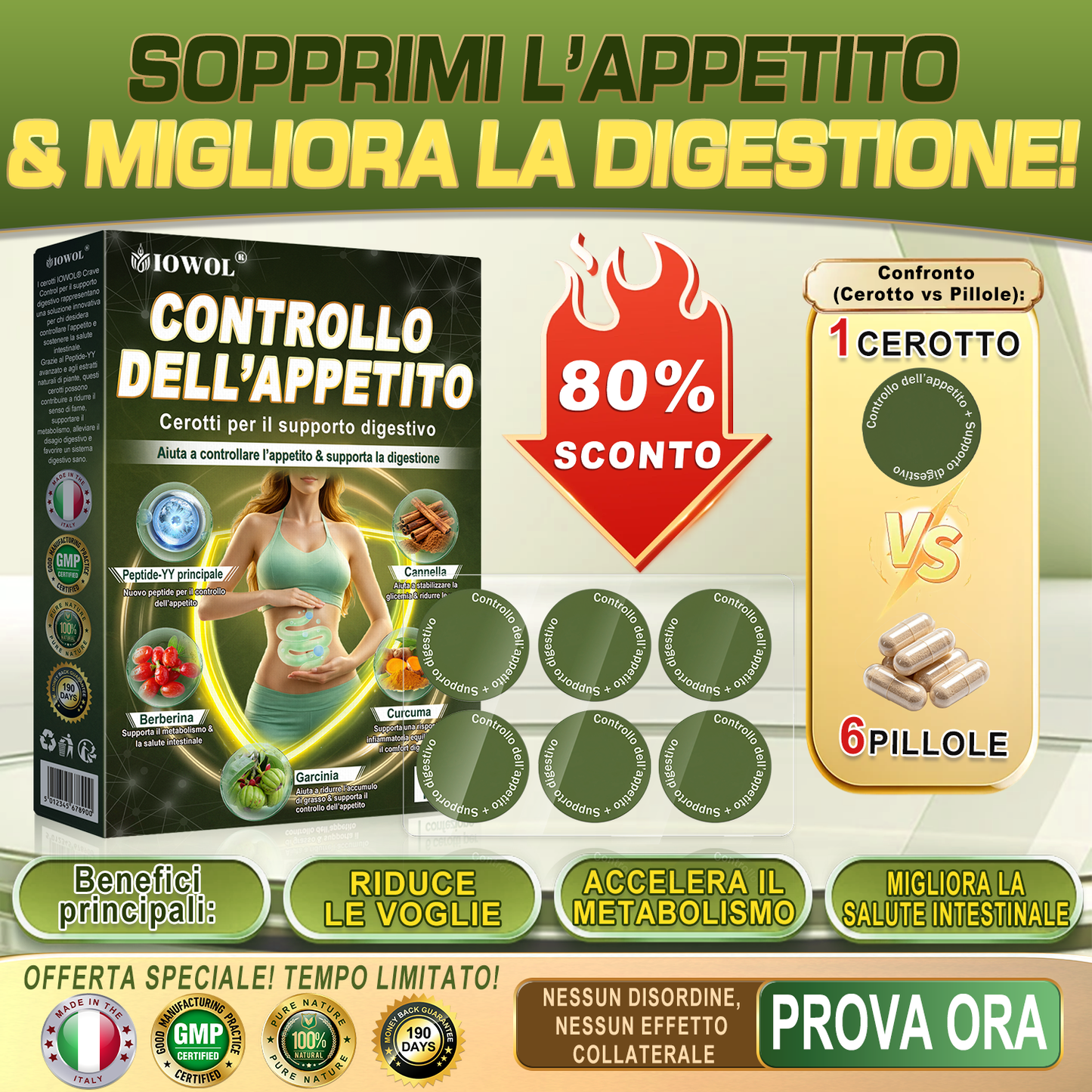 💥 OFFERTA FLASH -80% — AllyBee® Cerotti Controllo dell’Appetito: NIENTE FAME, NIENTE DIETA, NESSUNA SOFFERENZA 🔥 SOLO RISULTATI